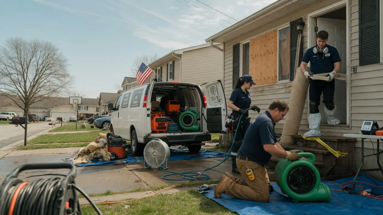 Water Damage Restoration in Sentinel, OK near me